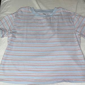 * size: M
* brand: ana
* color: blue,orange, white